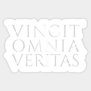 VINCIT OMNIA VERITAS - Shadow Dark Sticker